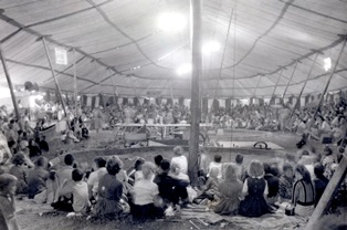 Carson and Barnes Circus, 1959 (Photo Courtesy Mike Moore)