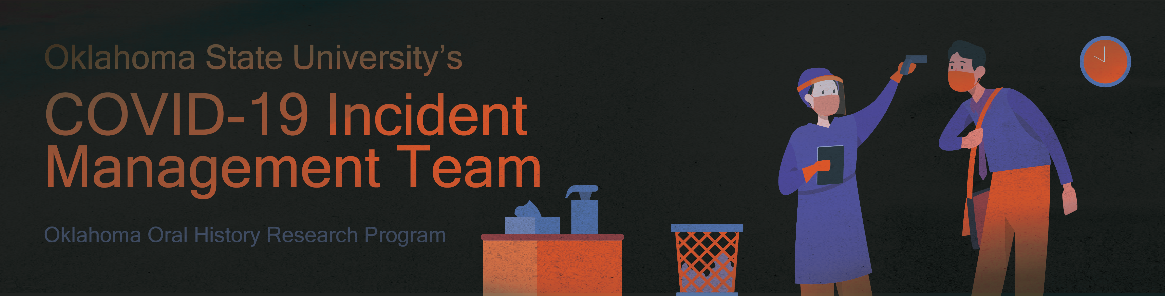 image of Oklahoma State University's COVID-19 Incident Management Team Operations