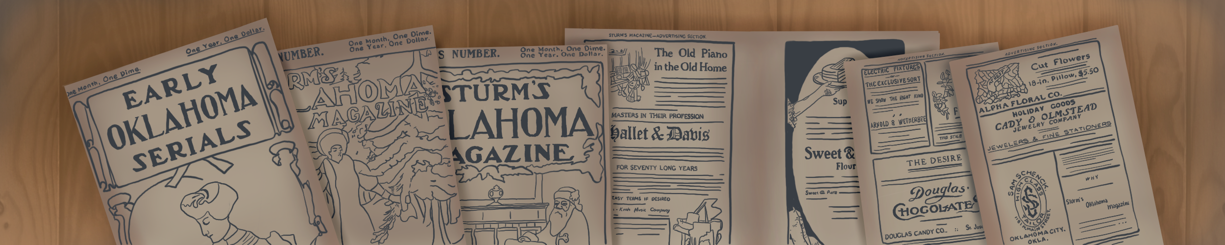 image of Early Oklahoma Serials