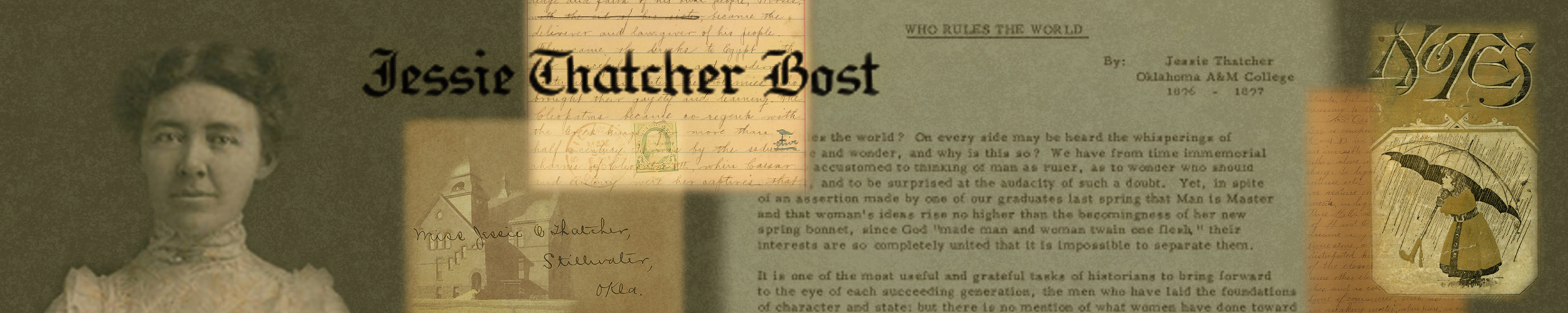 image of Jessie Thatcher Bost Collection