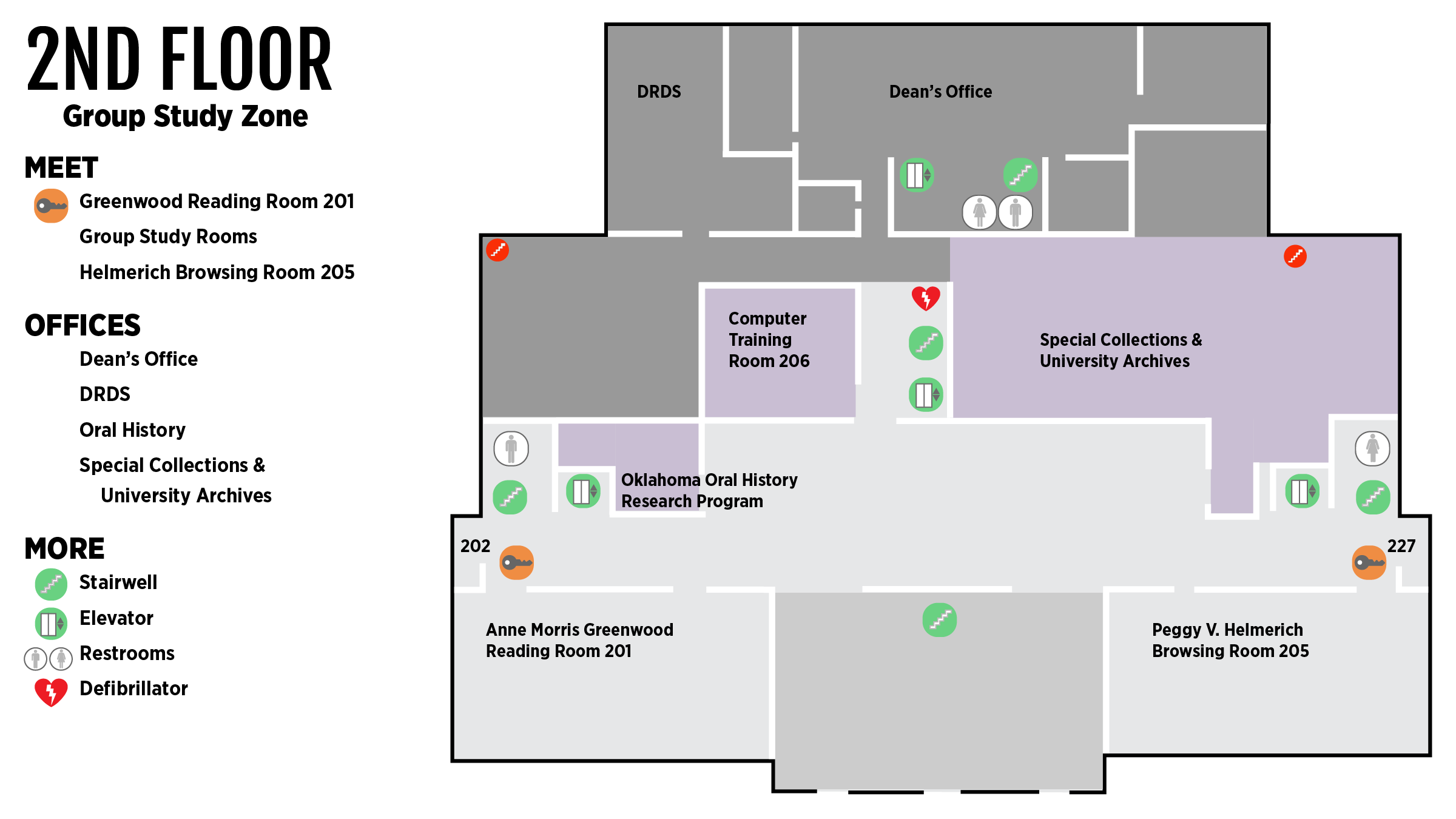 Second Floor (Edmon Low Library)