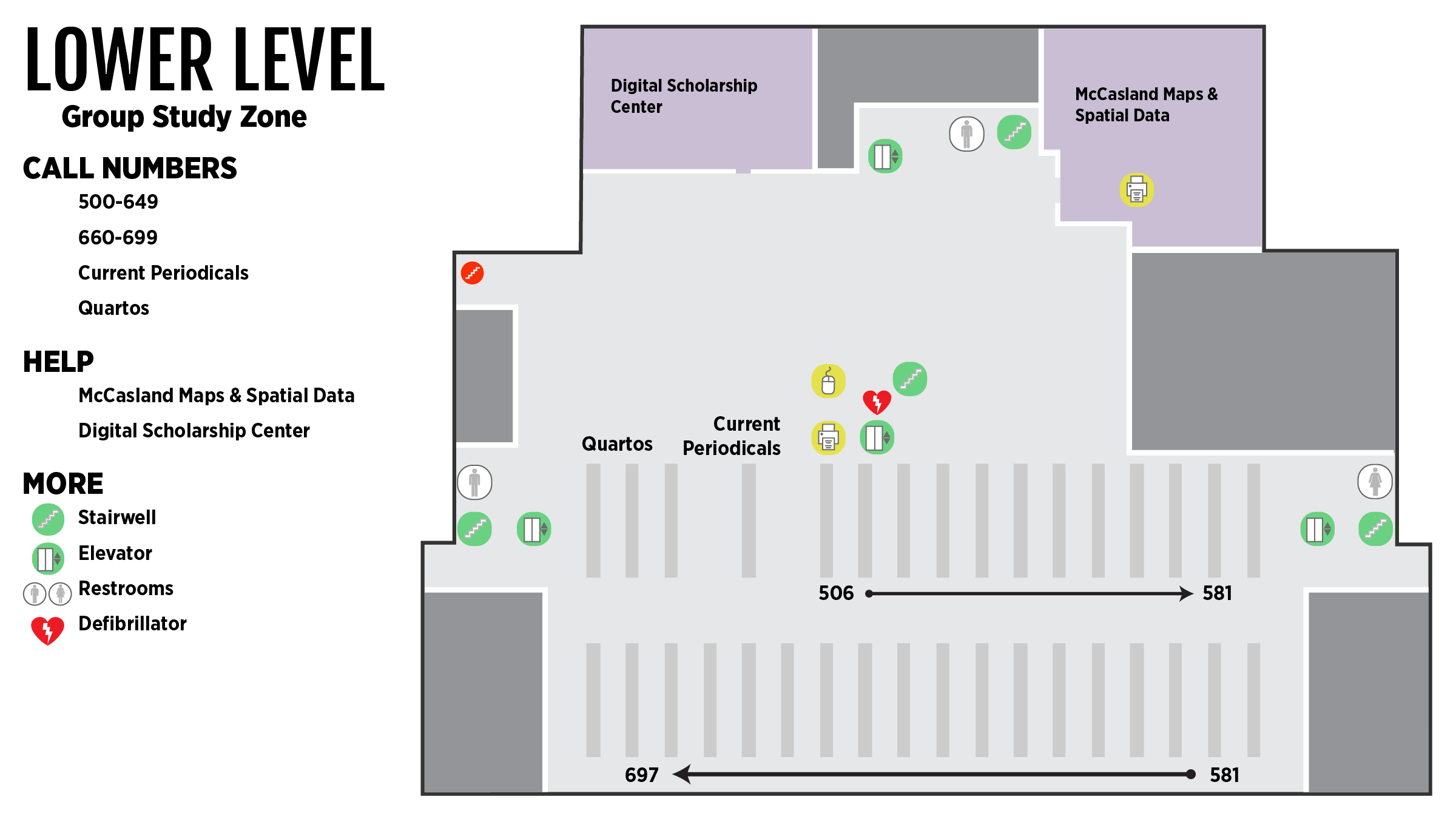 Lower Level (Edmon Low Library)