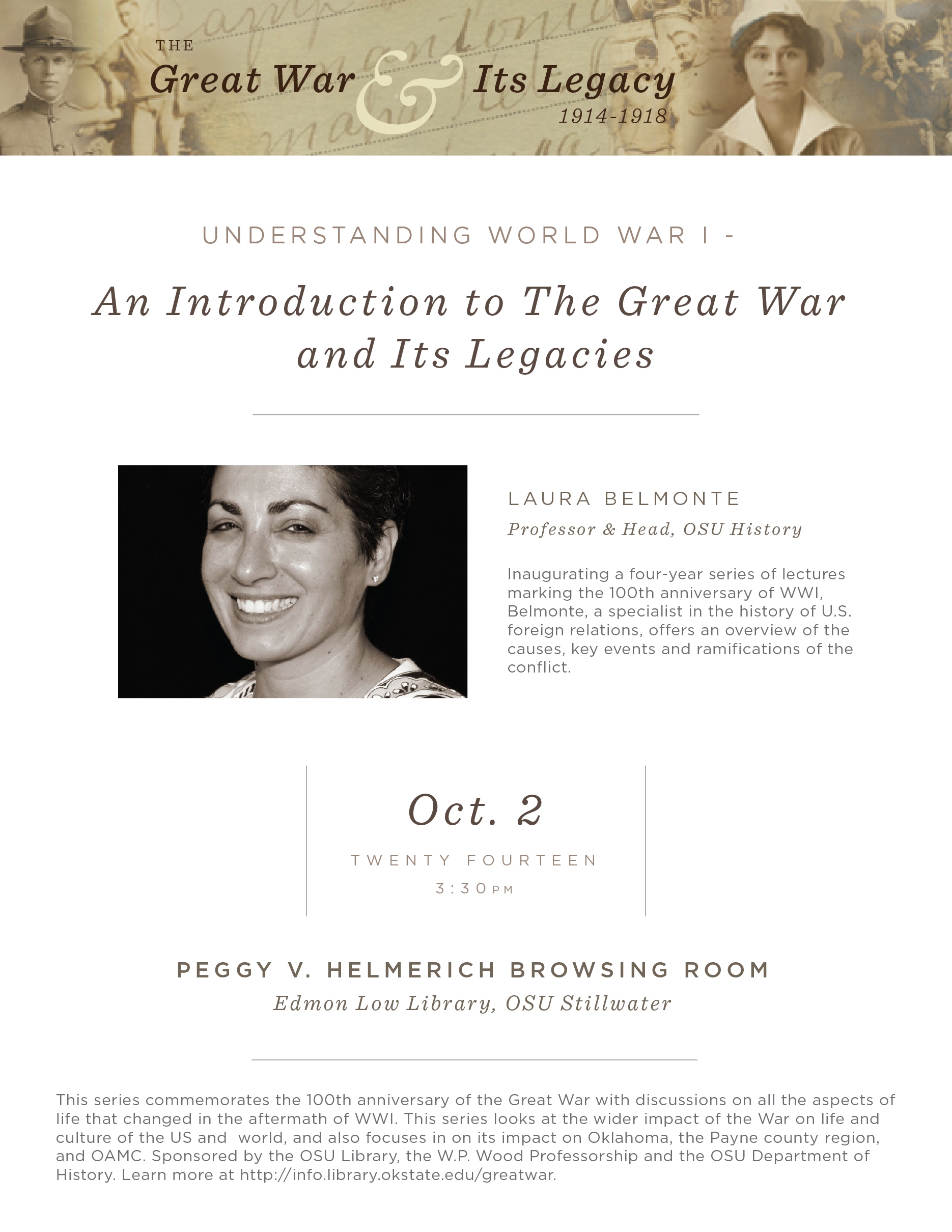Image for Great War Series Honors WWI Centennial