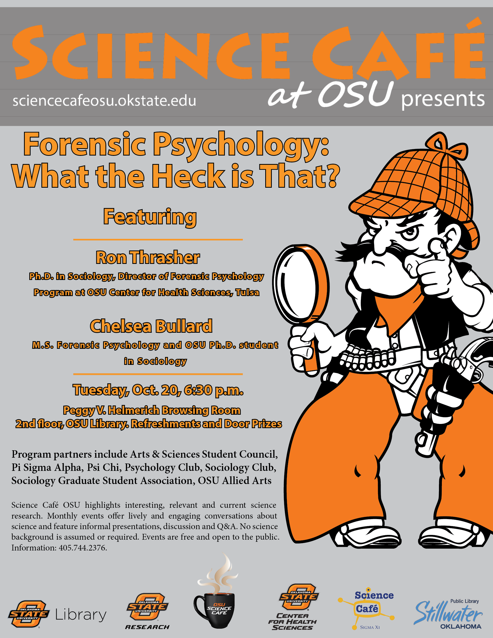 Image for Science Cafe Investigates Forensic Psychology