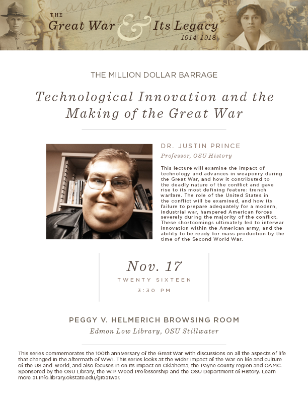 Image for Tech Innovations & the Making of the Great War