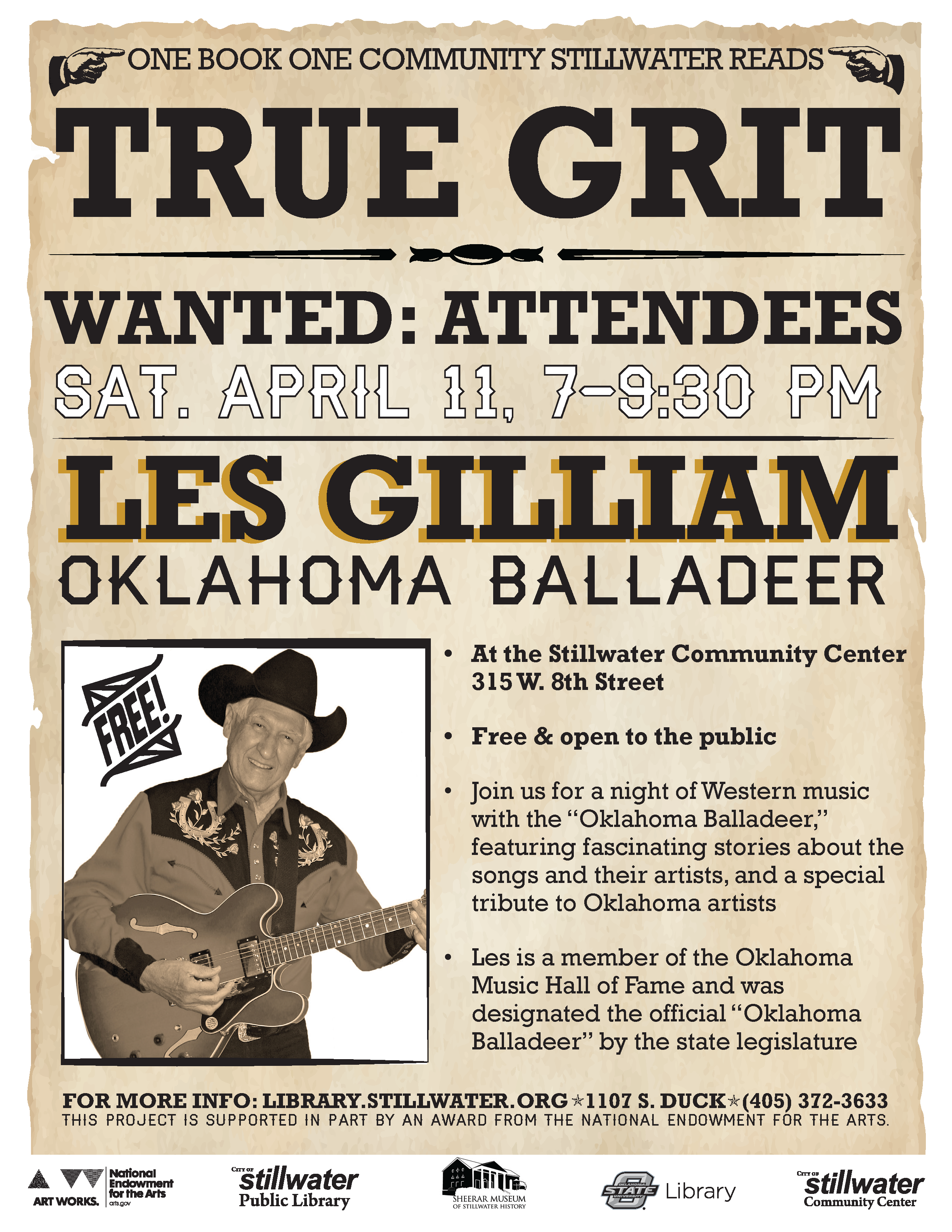 Image for True Grit Finale on April 11