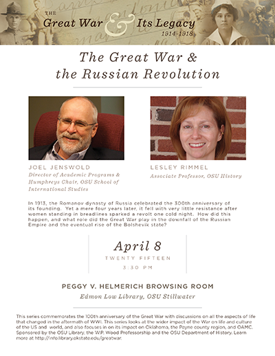 Image for The Great War & the Russian Revolution with Joel Jenswold