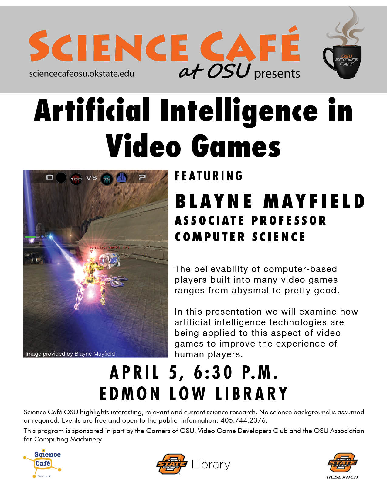 Image for Science Cafe at OSU presents 