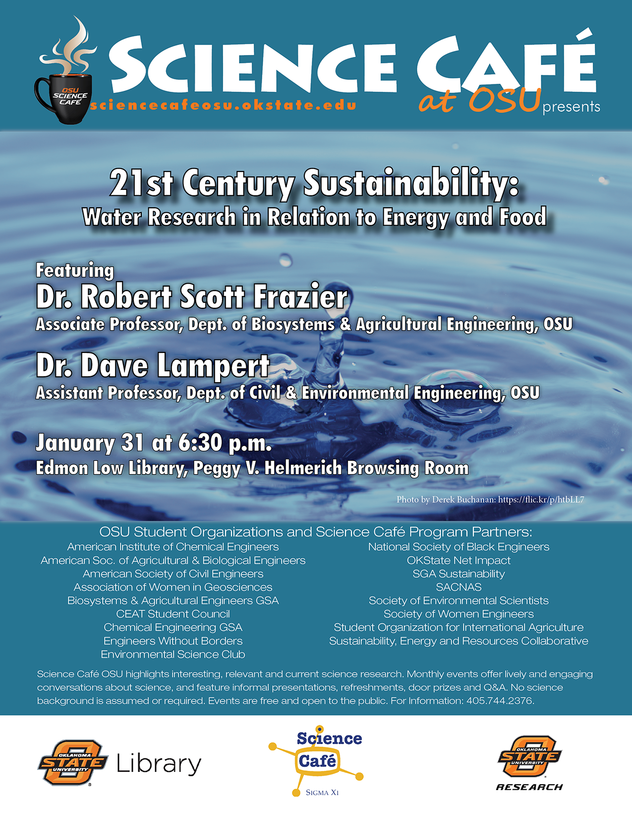Image for Jan. 31 - Science Cafe at OSU presents 21st Century Sustainability