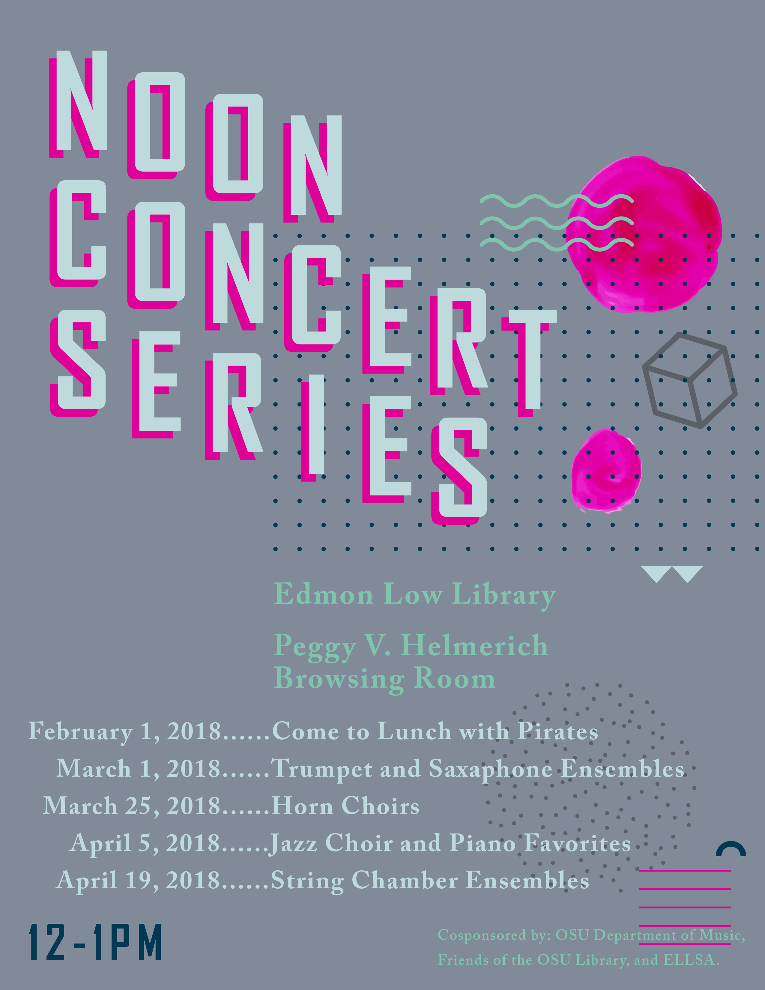 Image for Noon Concert Series announces spring concerts