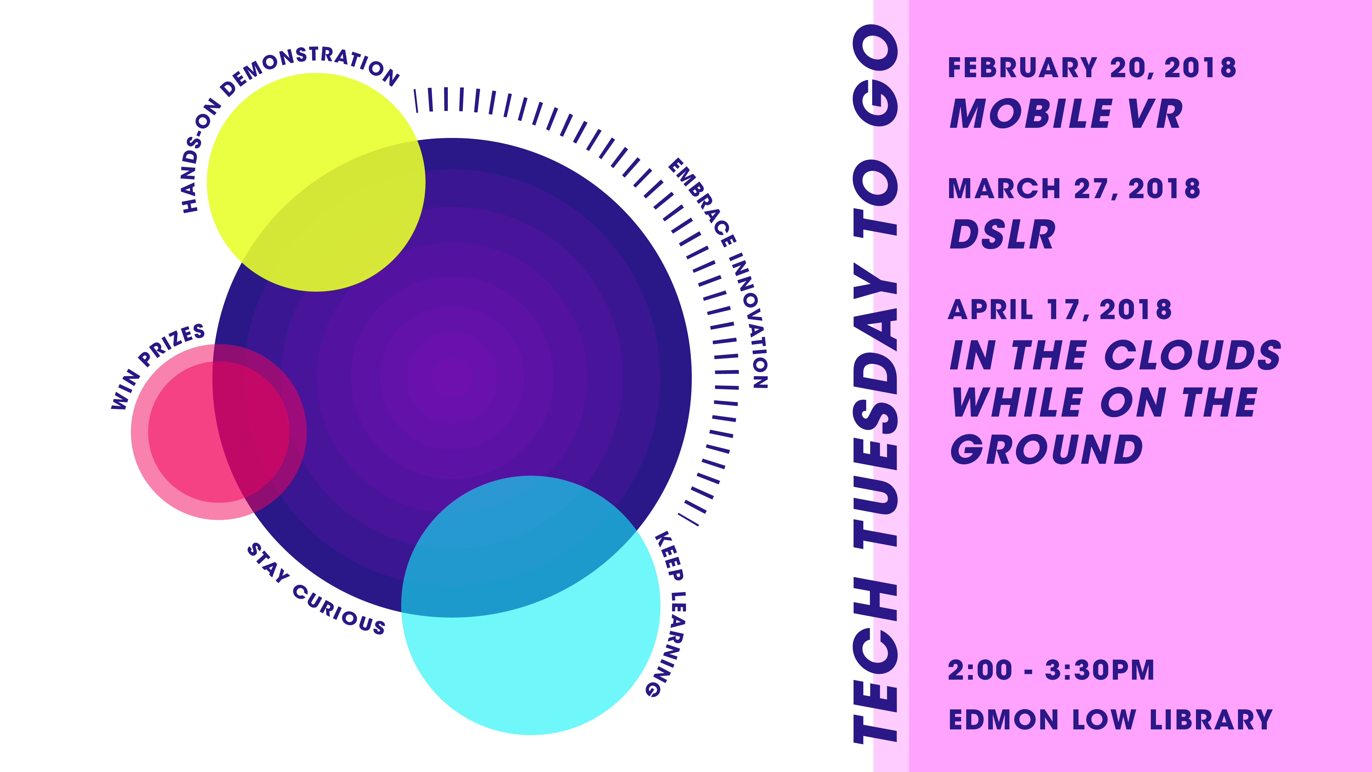 Image for Tech Tuesday To Go  spring semester dates