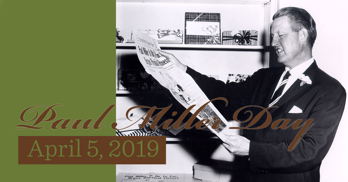 Image for Paul Miller Day